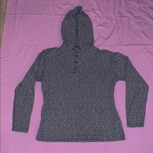 DKNY hoodie grey / blue heathered